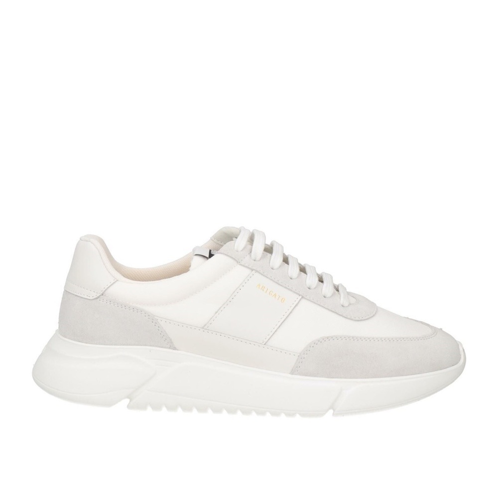 AXEL ARIGATO White & Gray Genesis Vintage Runner Sneakers - Picture 5 of 7